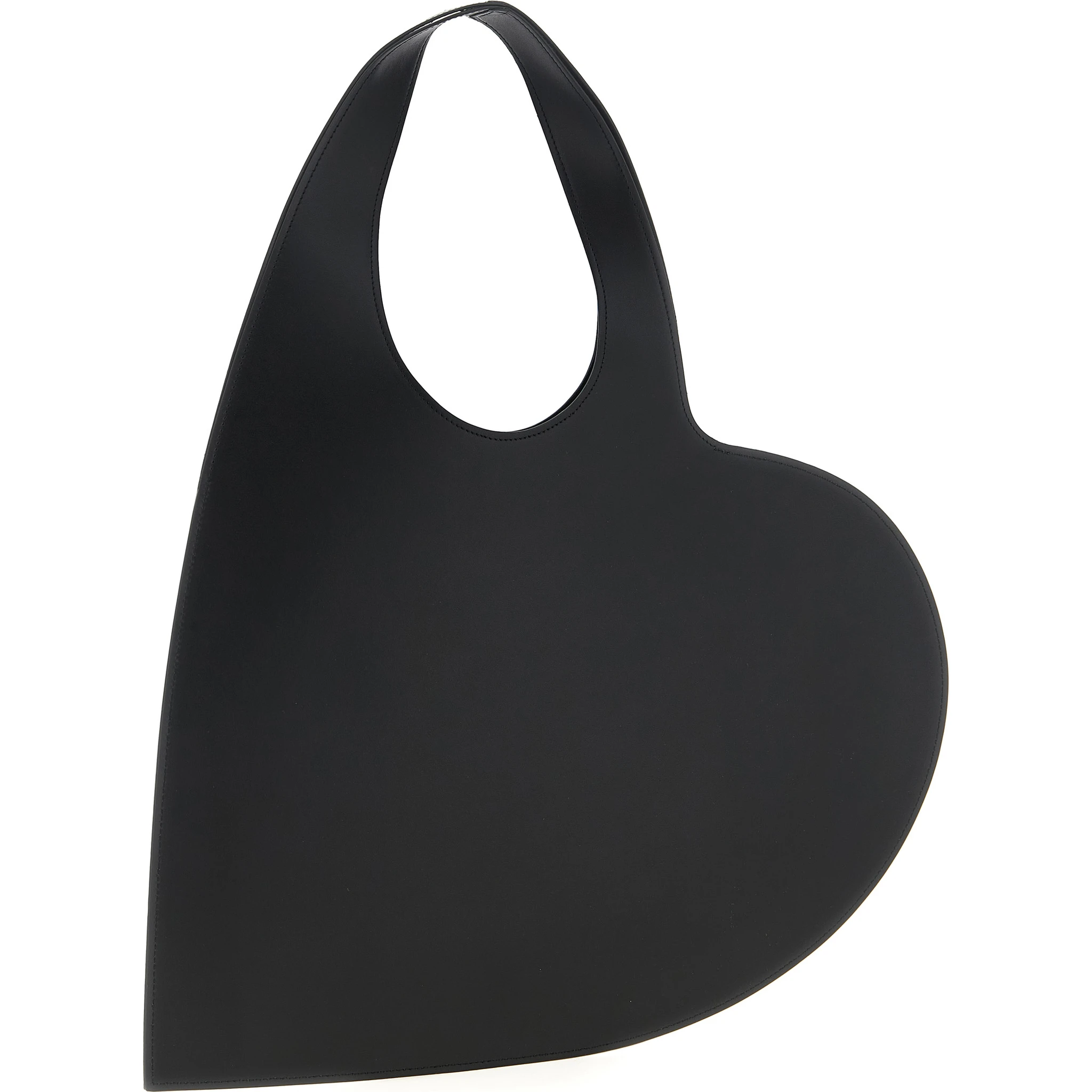 Black Cowhide Shoulder Bag