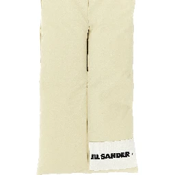 Beige Cotton Foulard