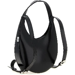 Black Cowhide Backpack