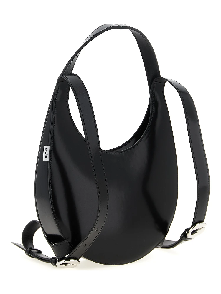 Black Cowhide Backpack alternative