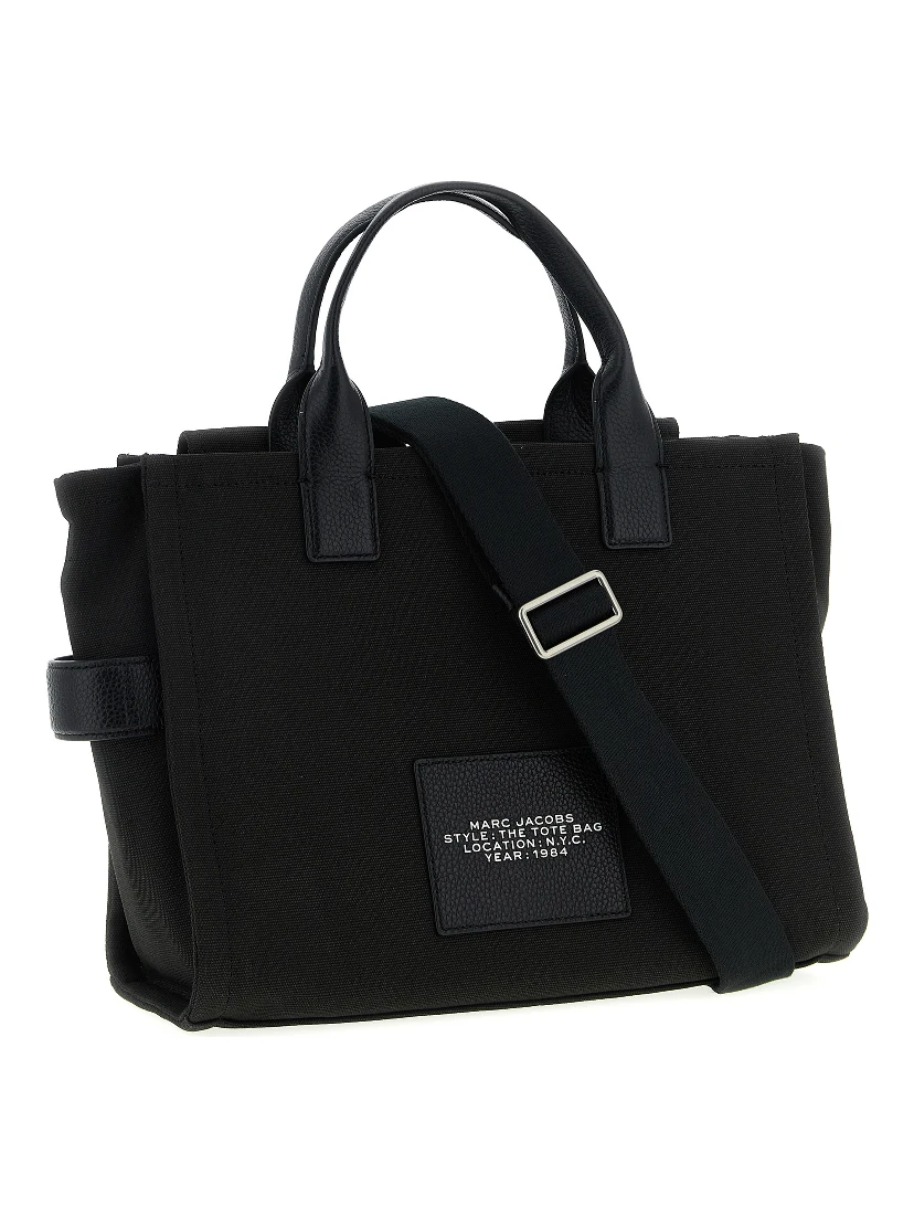 Black Cotton Handbag