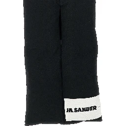 Black Cotton Foulard