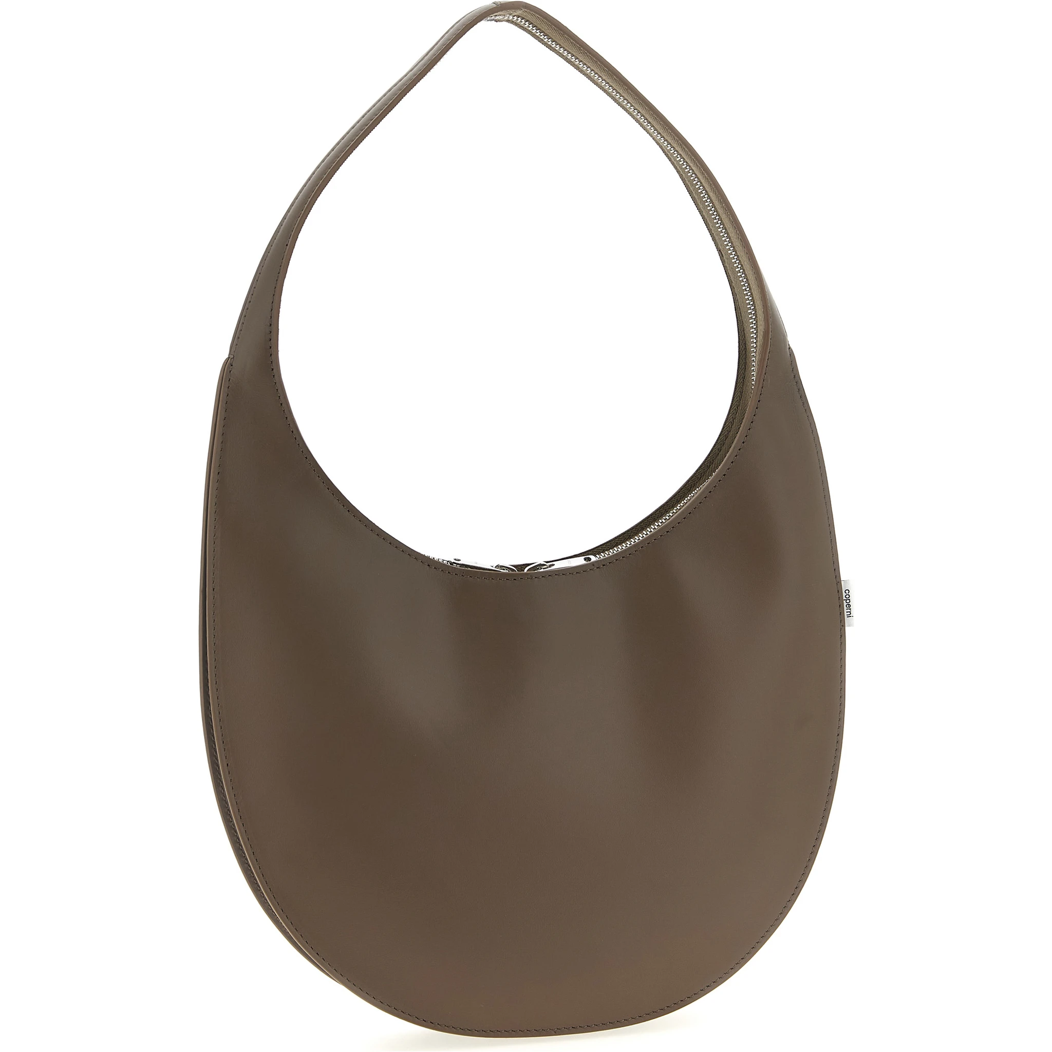 Brown Cowhide Shoulder Bag