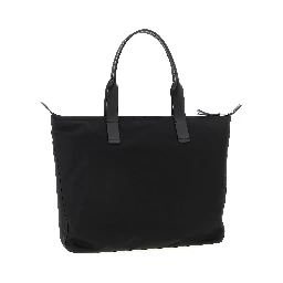 Black Polyamide Tote Bag