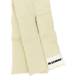 Beige Cotton Foulard