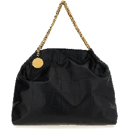 Black Polyester Tote Bag