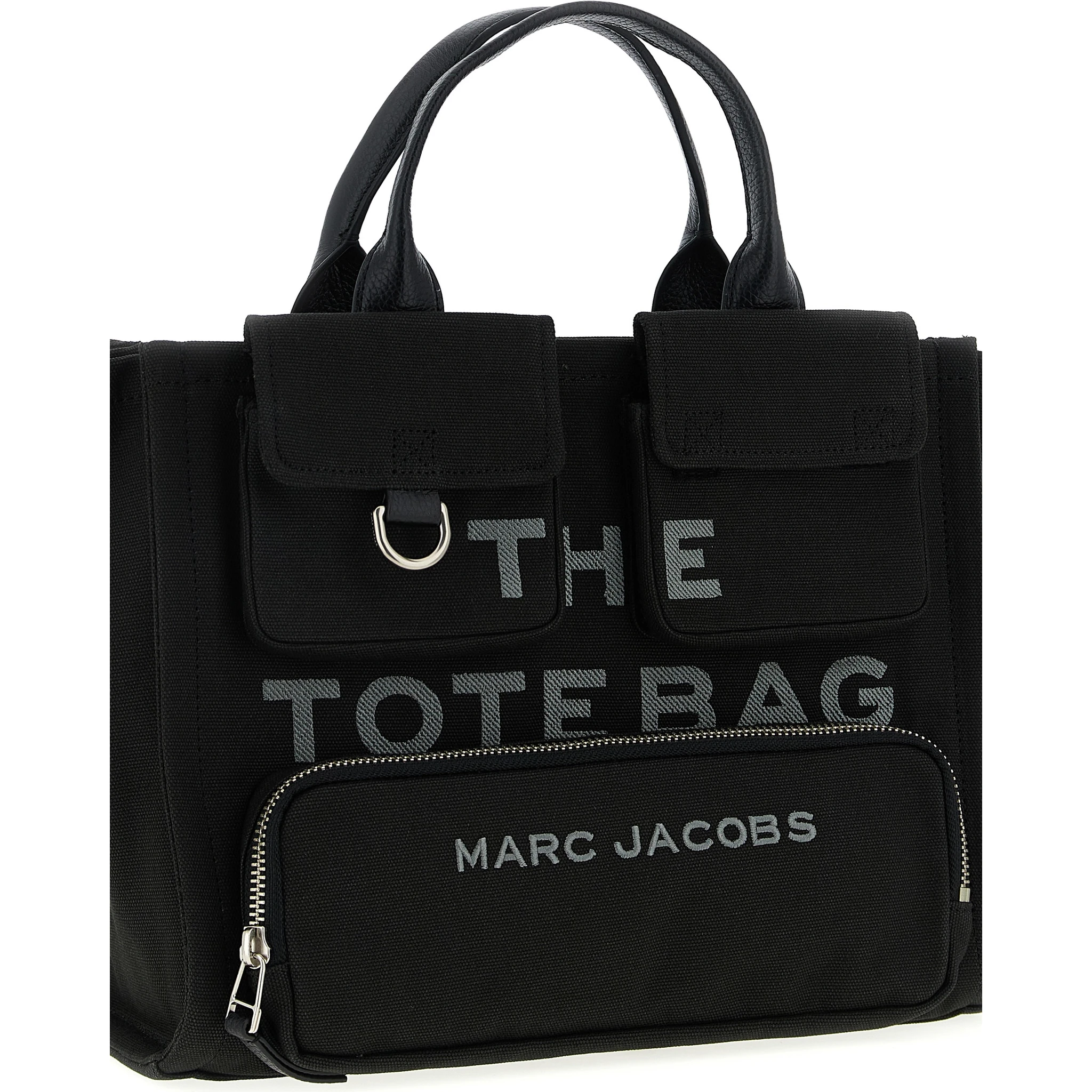 Black Cotton Handbag