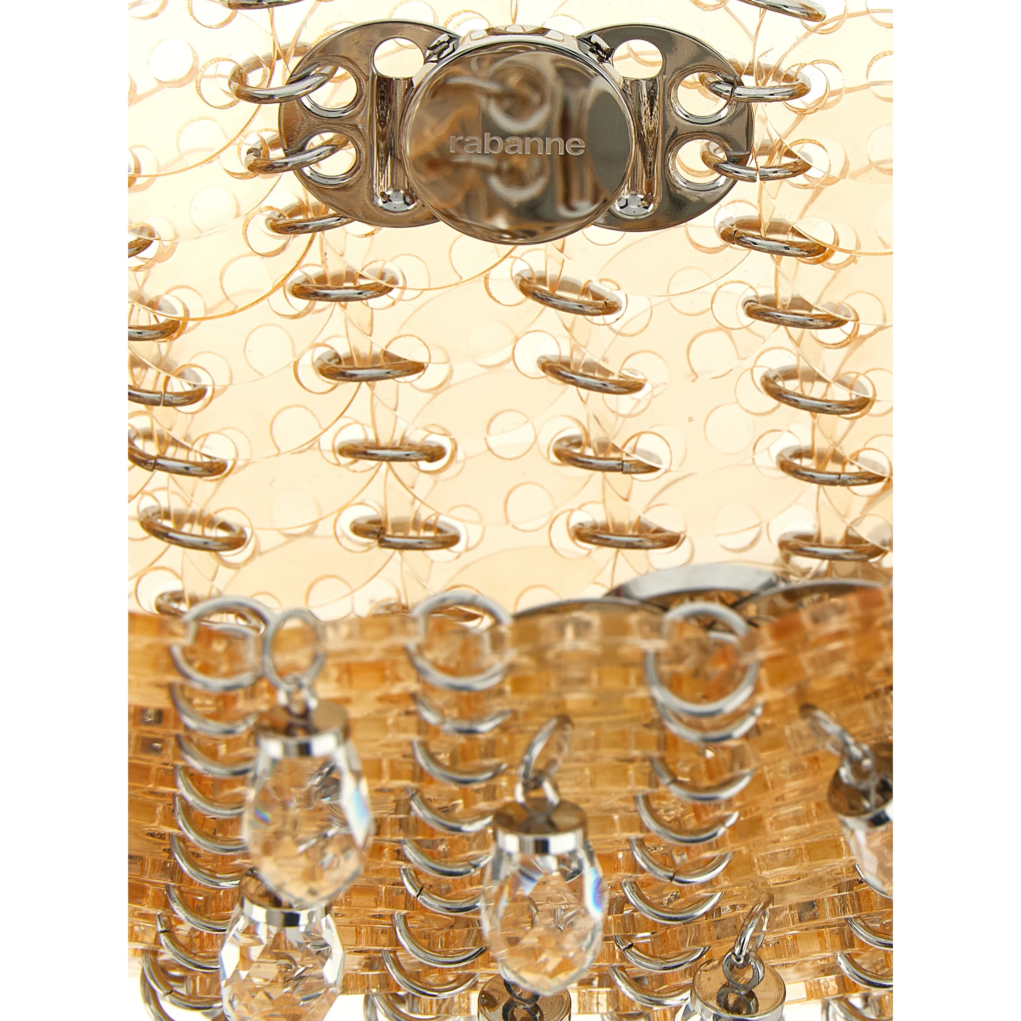 Multicolor Plexiglass Shoulder Bag