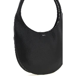 Black Cowhide Shoulder Bag