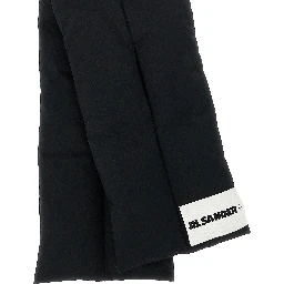 Black Cotton Foulard