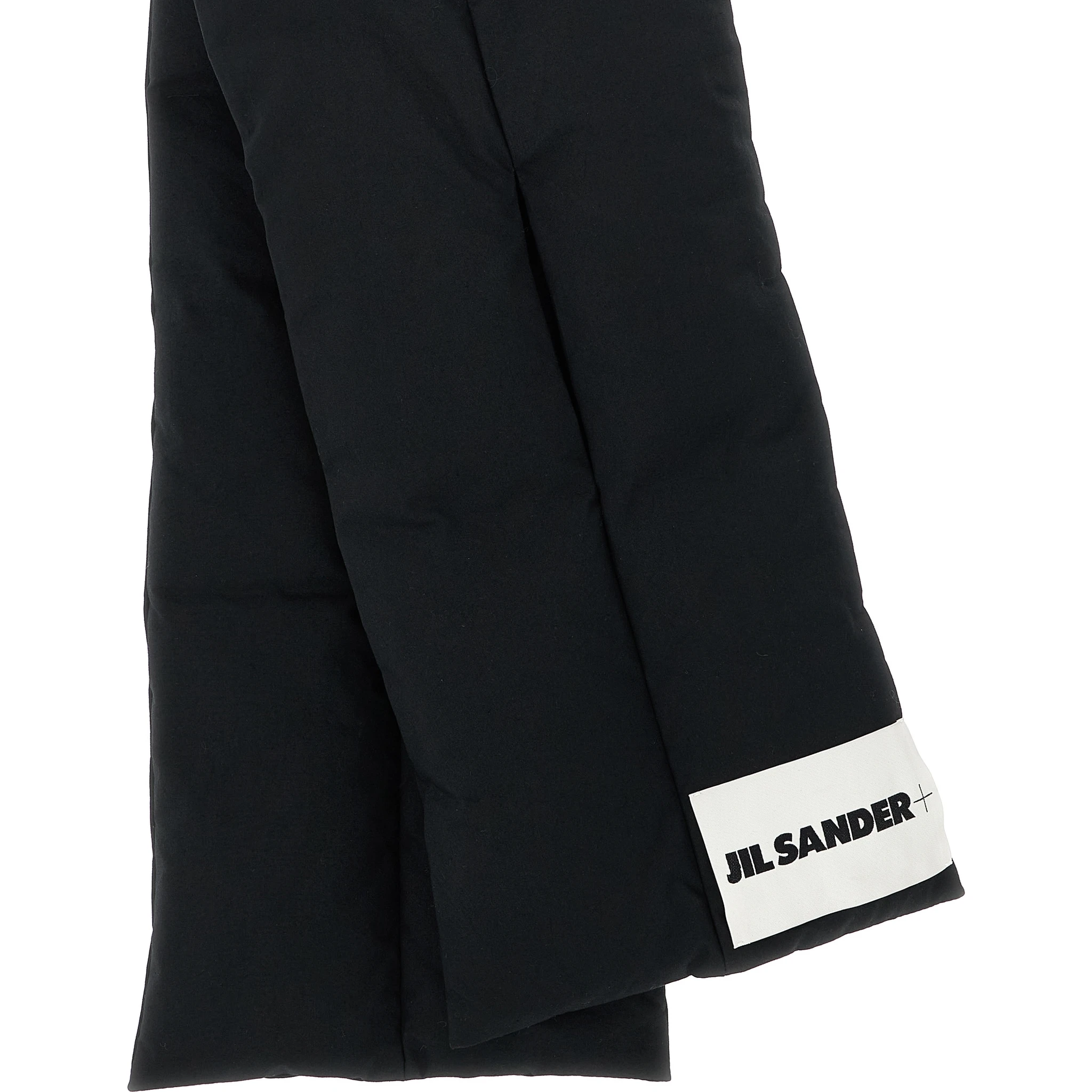 Black Cotton Foulard
