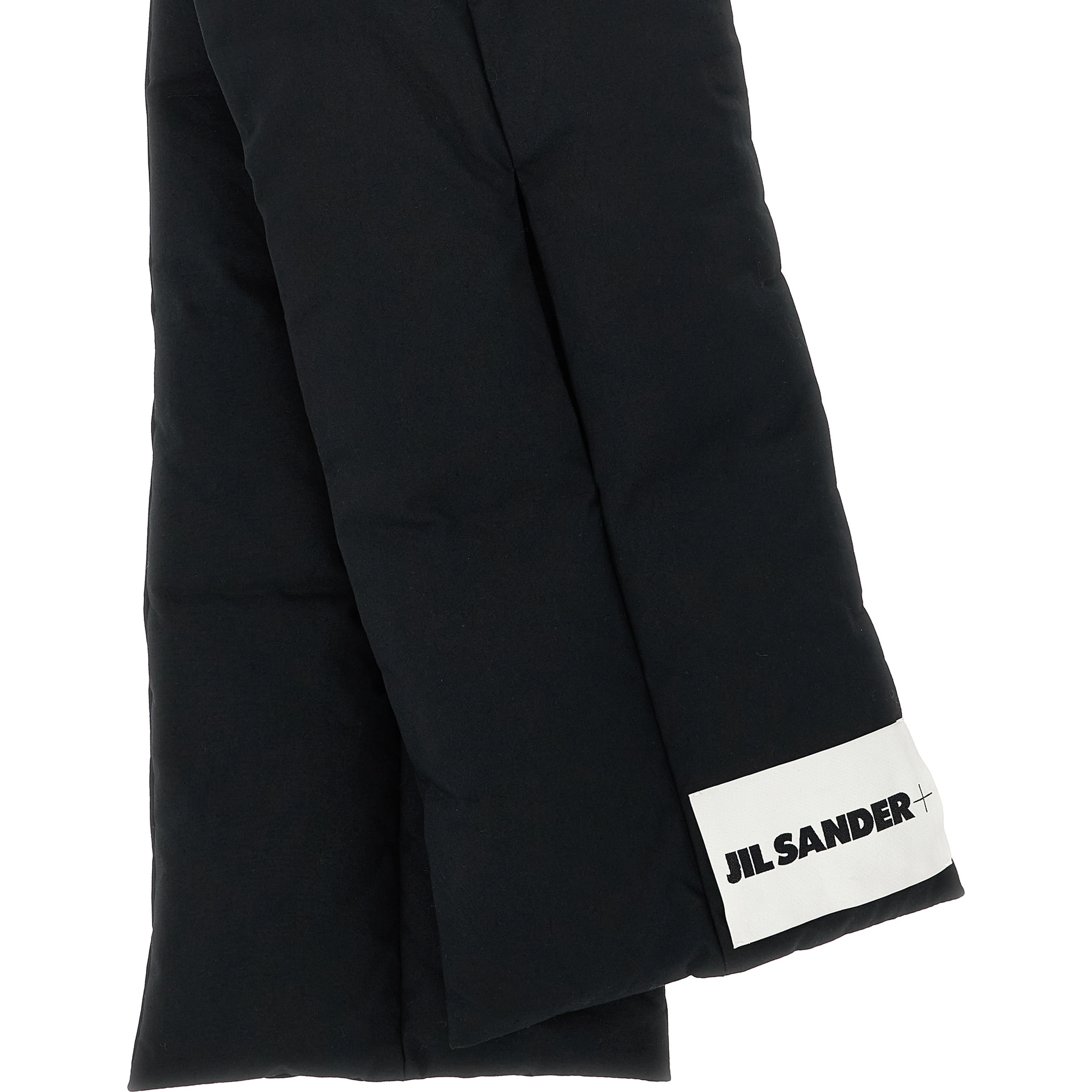 Black Cotton Foulard