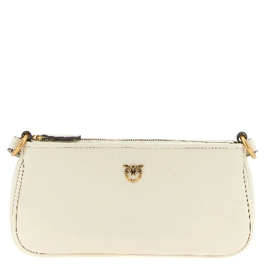White Goatskin Crossbody Bag