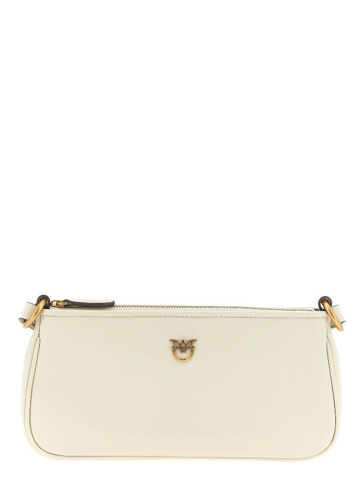 White Goatskin Crossbody Bag