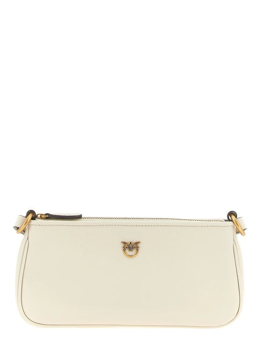 White Goatskin Crossbody Bag