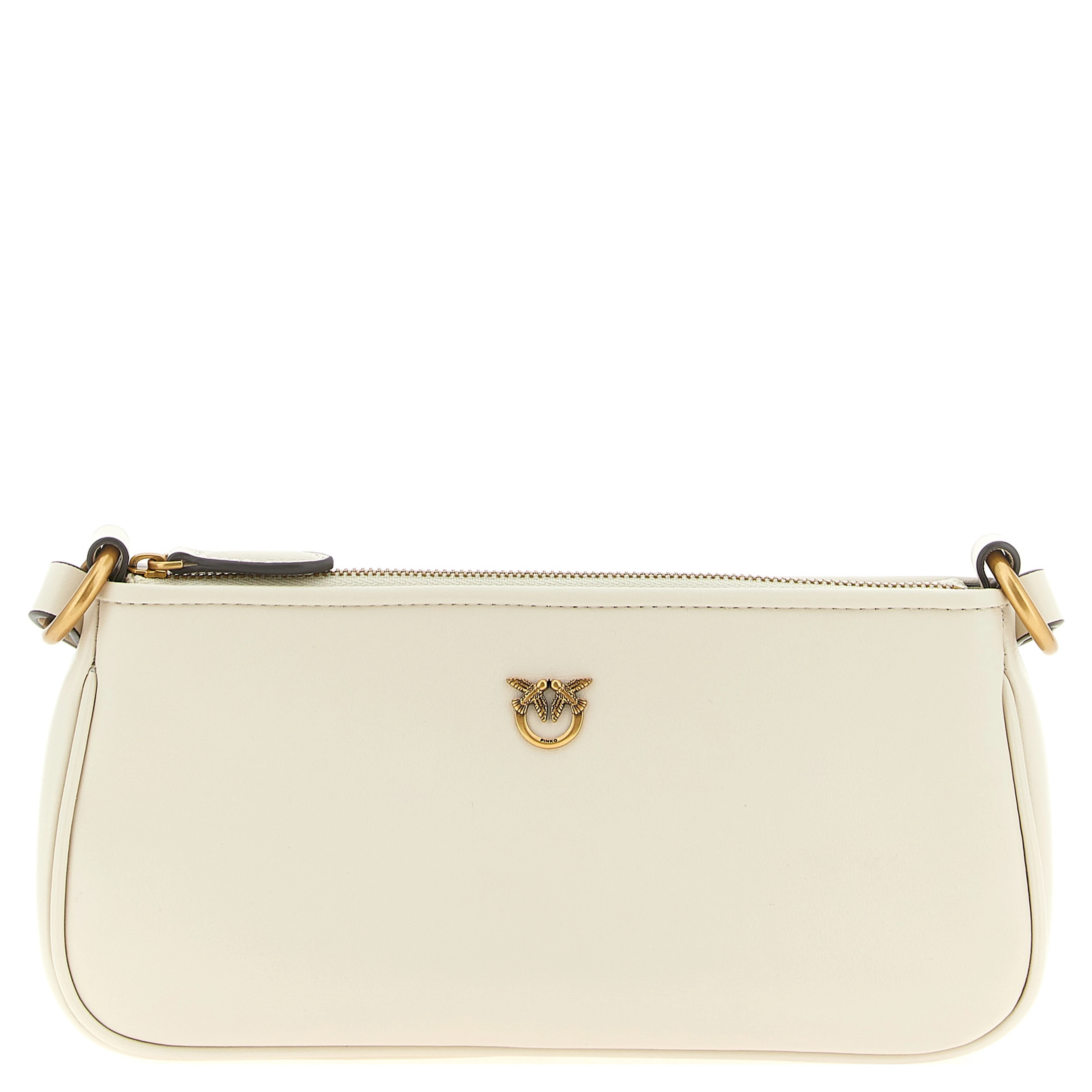 White Goatskin Crossbody Bag