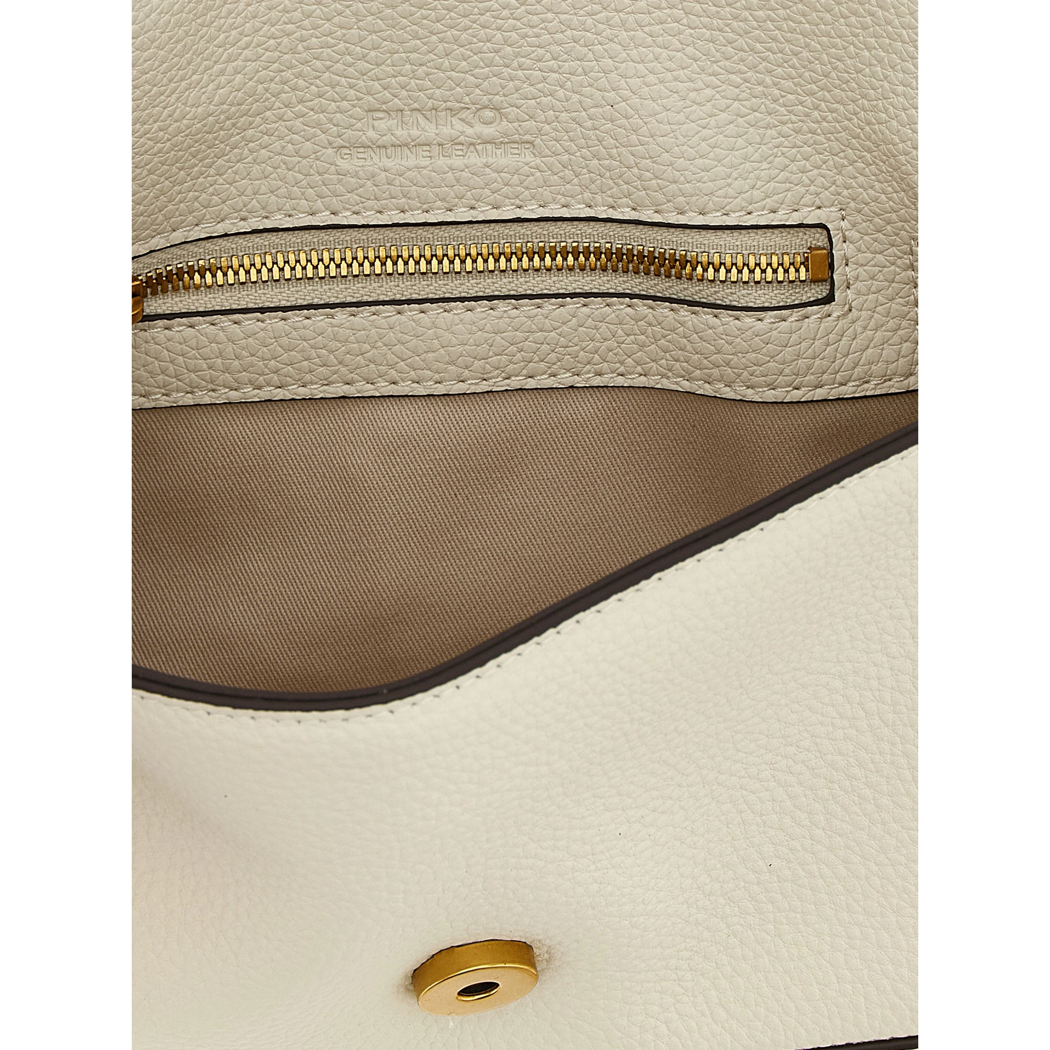 White Goatskin Crossbody Bag