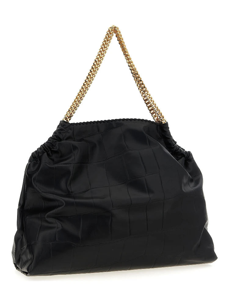 Black Polyester Tote Bag alternative