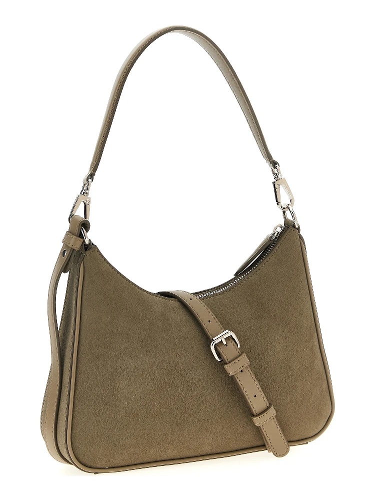 Gray Polyamide Shoulder Bag alternative