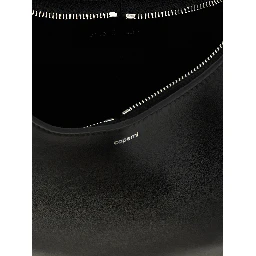 Black Cowhide Shoulder Bag