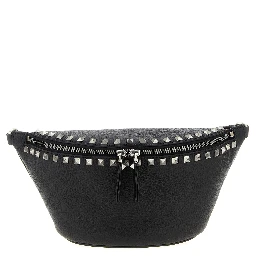 Black Calfskin Crossbody Bag
