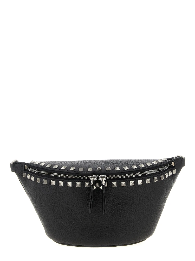 Black Calfskin Crossbody Bag