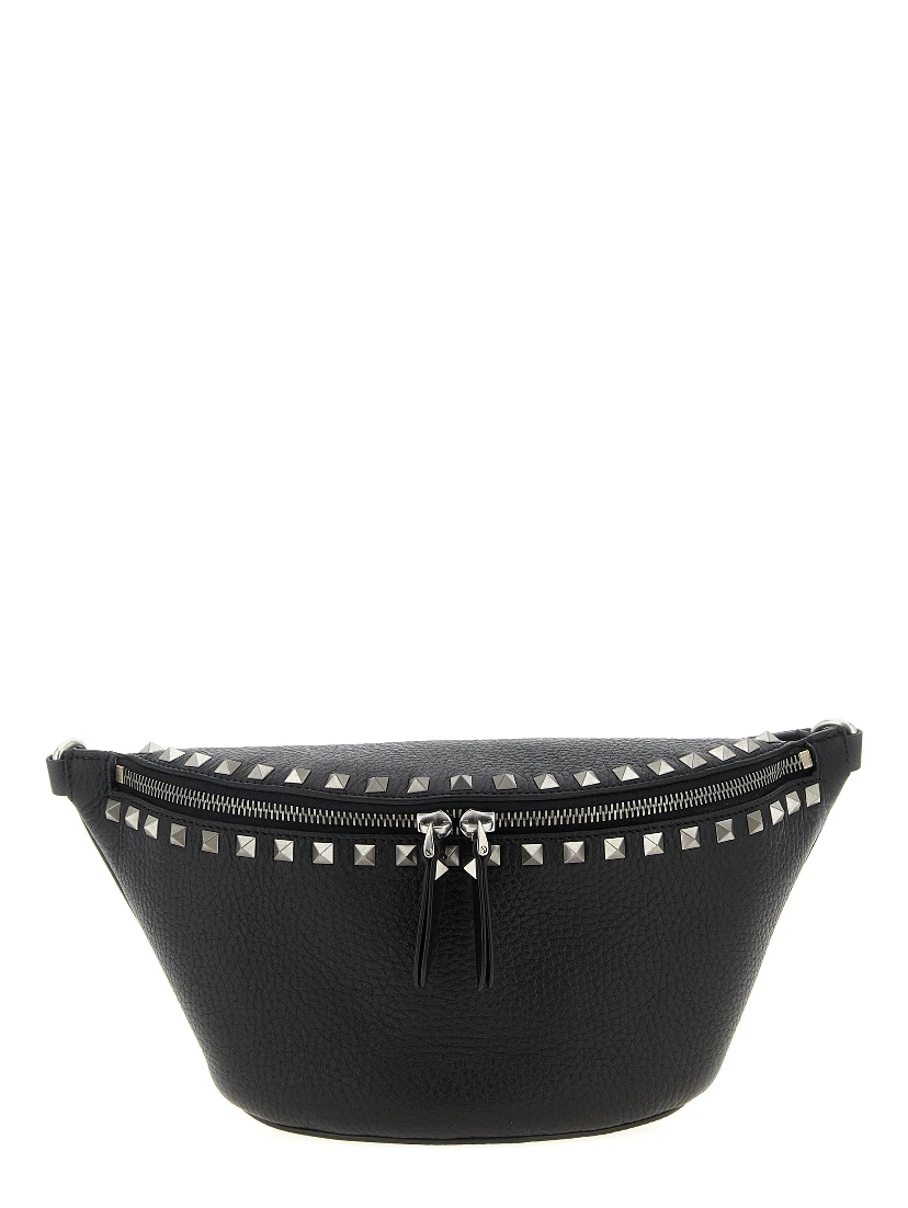 Black Calfskin Crossbody Bag