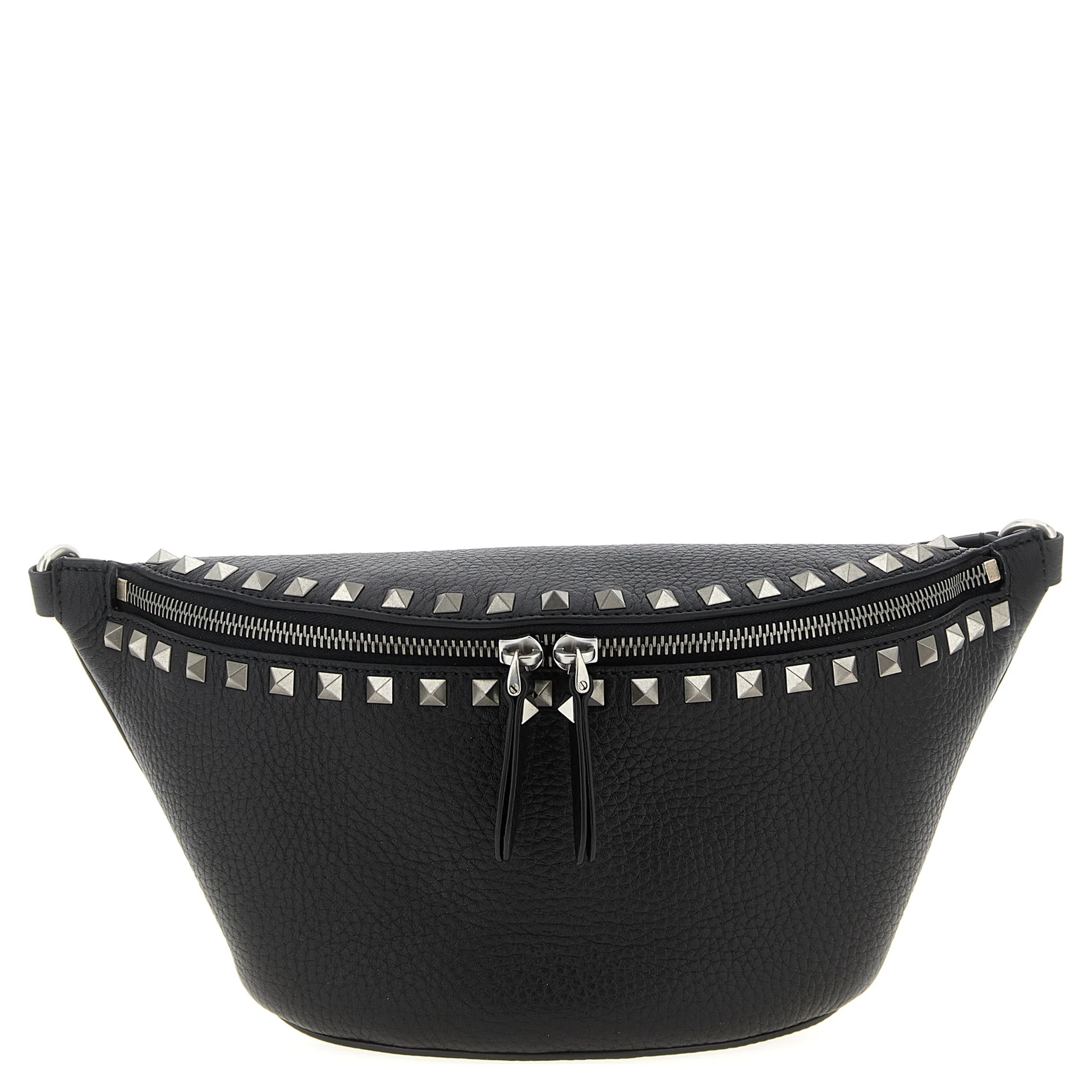 Black Calfskin Crossbody Bag