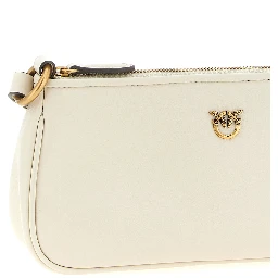 White Goatskin Crossbody Bag