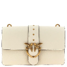 White Goatskin Crossbody Bag