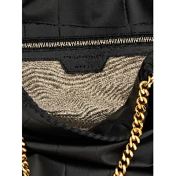 Black Polyester Tote Bag
