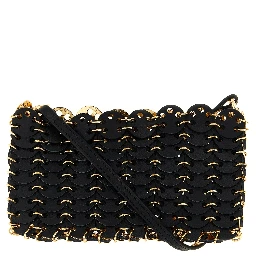 Black Calfskin Crossbody Bag