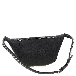 Black Calfskin Crossbody Bag