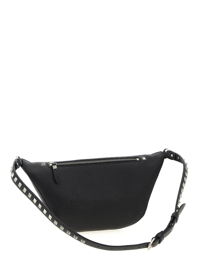 Black Calfskin Crossbody Bag