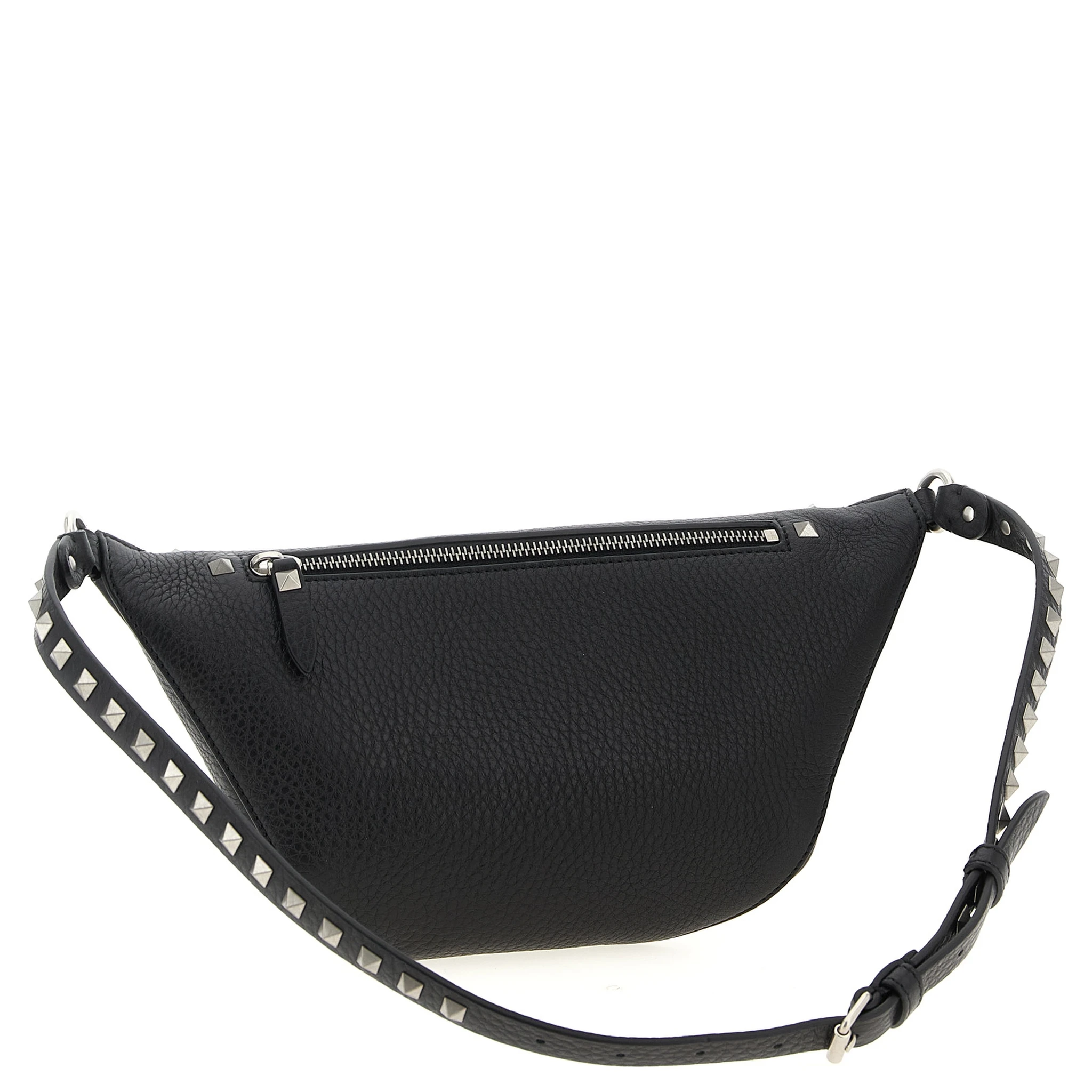 Black Calfskin Crossbody Bag