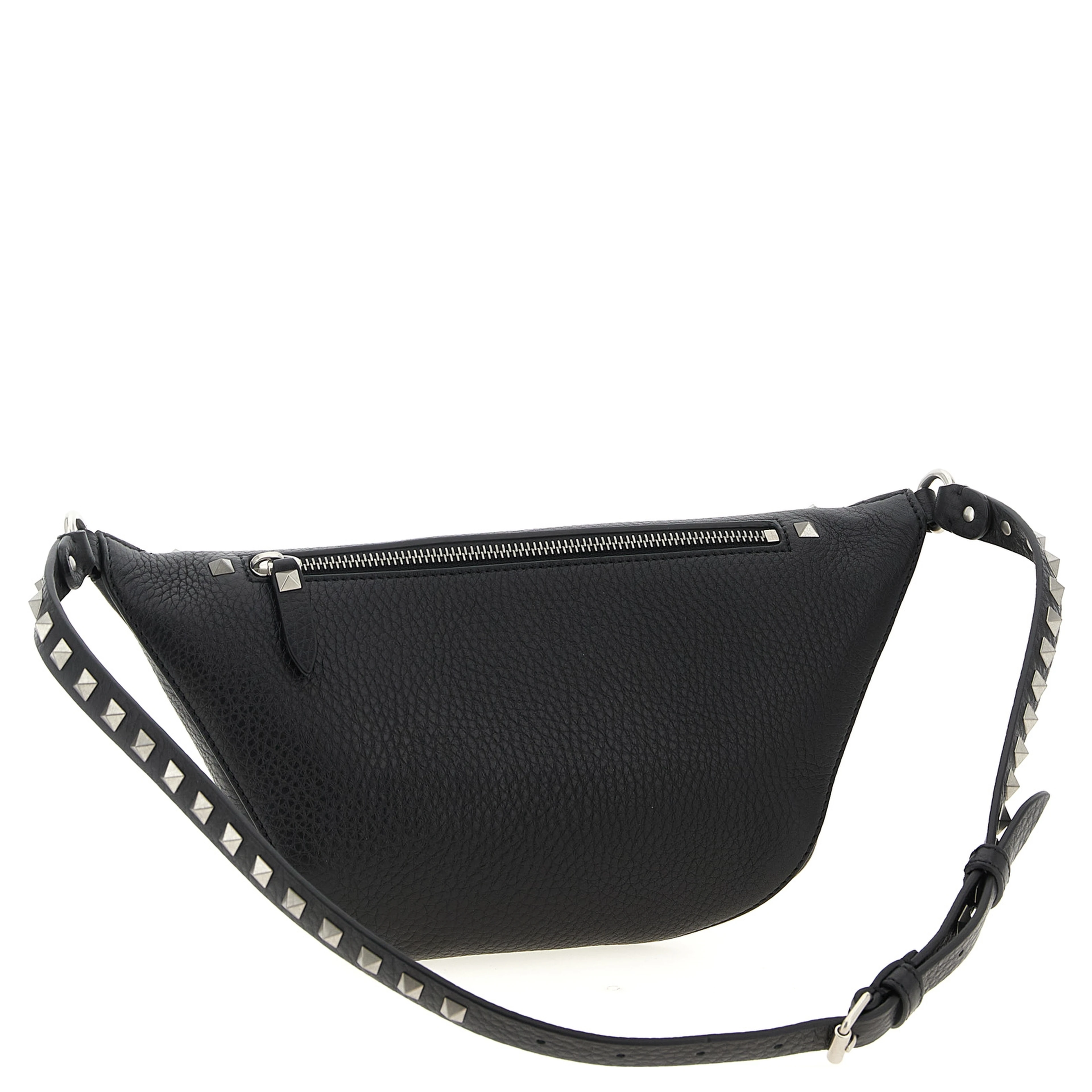 Black Calfskin Crossbody Bag