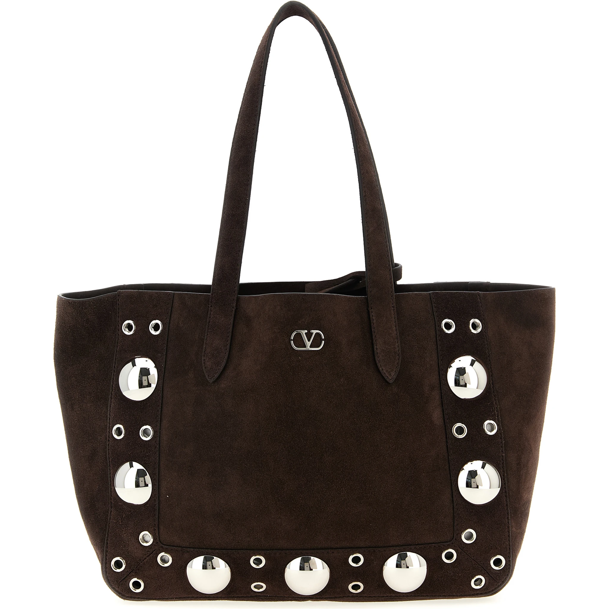Brown Cowhide Tote Bag