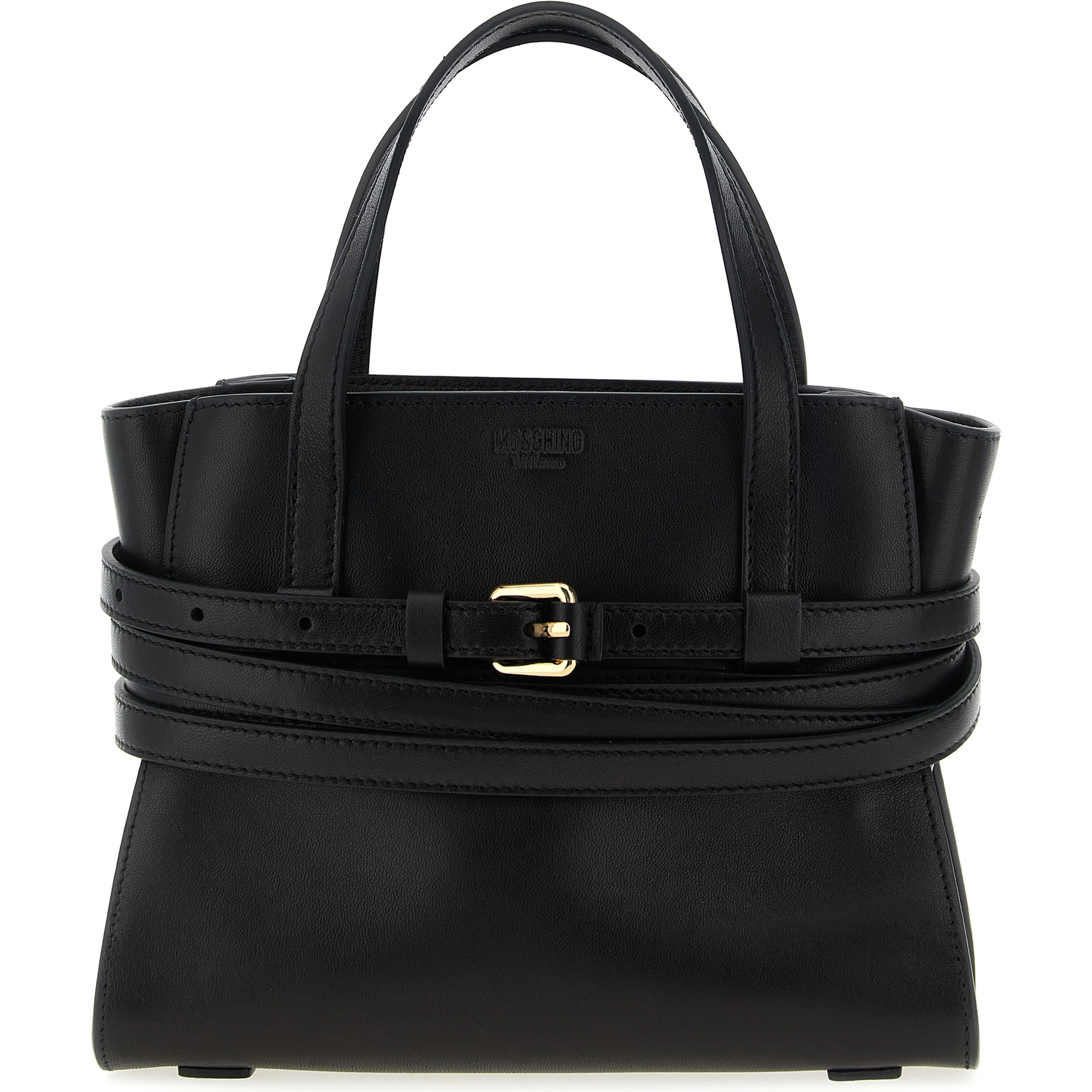 Black Polyester Handbag