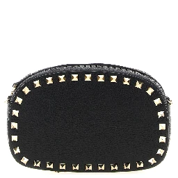 Black Calfskin Crossbody Bag