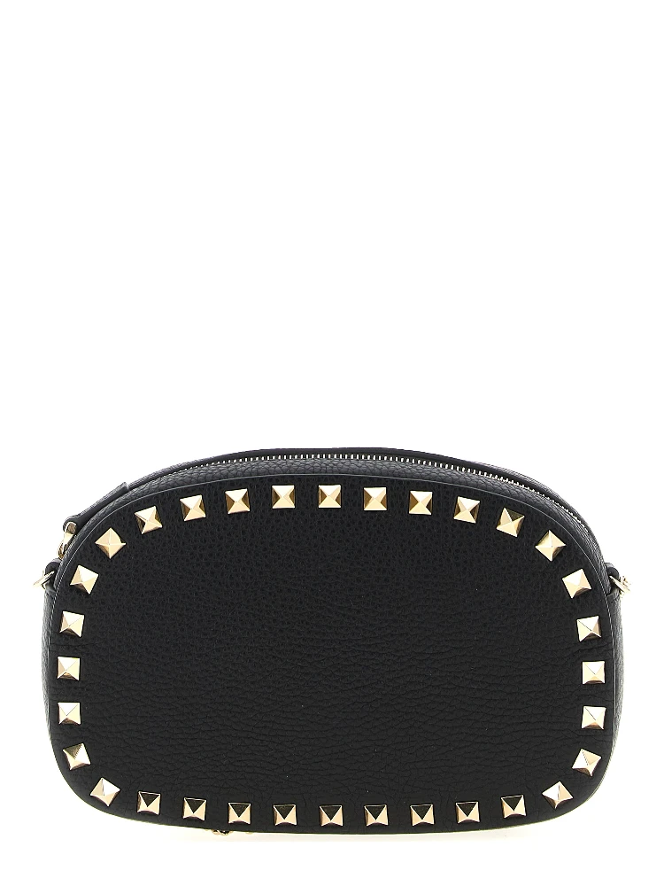 Black Calfskin Crossbody Bag
