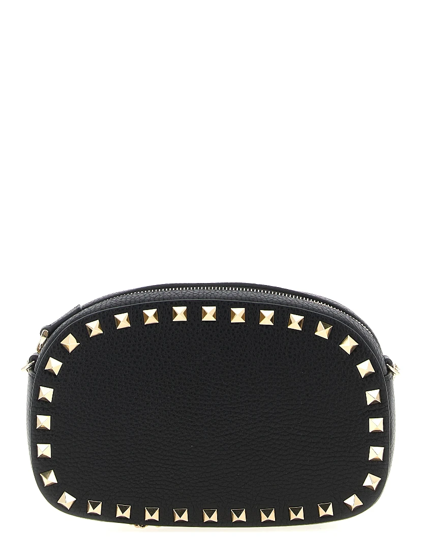 Black Calfskin Crossbody Bag
