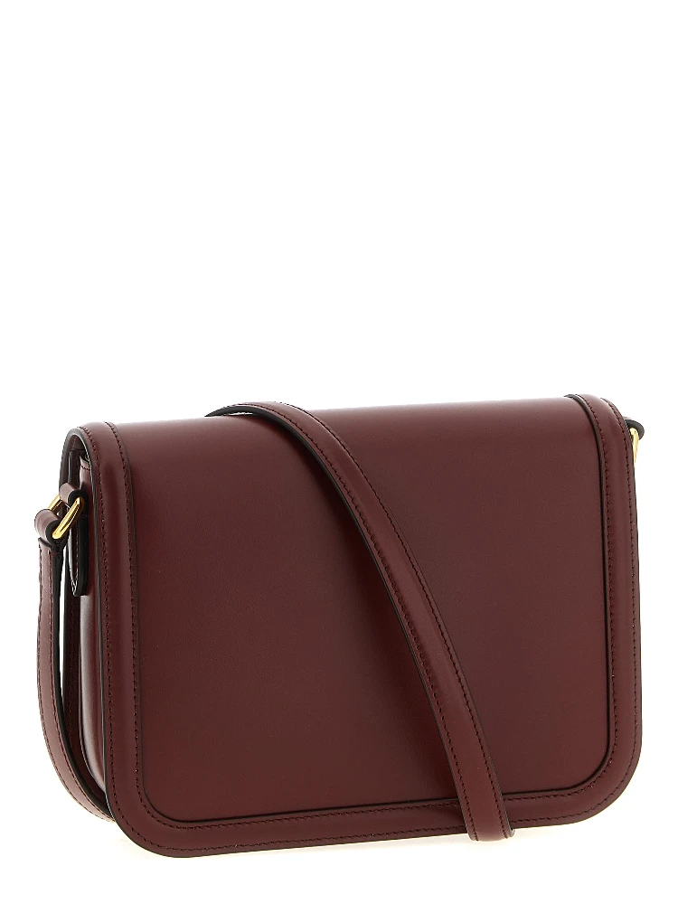 Bordeaux Calfskin Crossbody Bag alternative