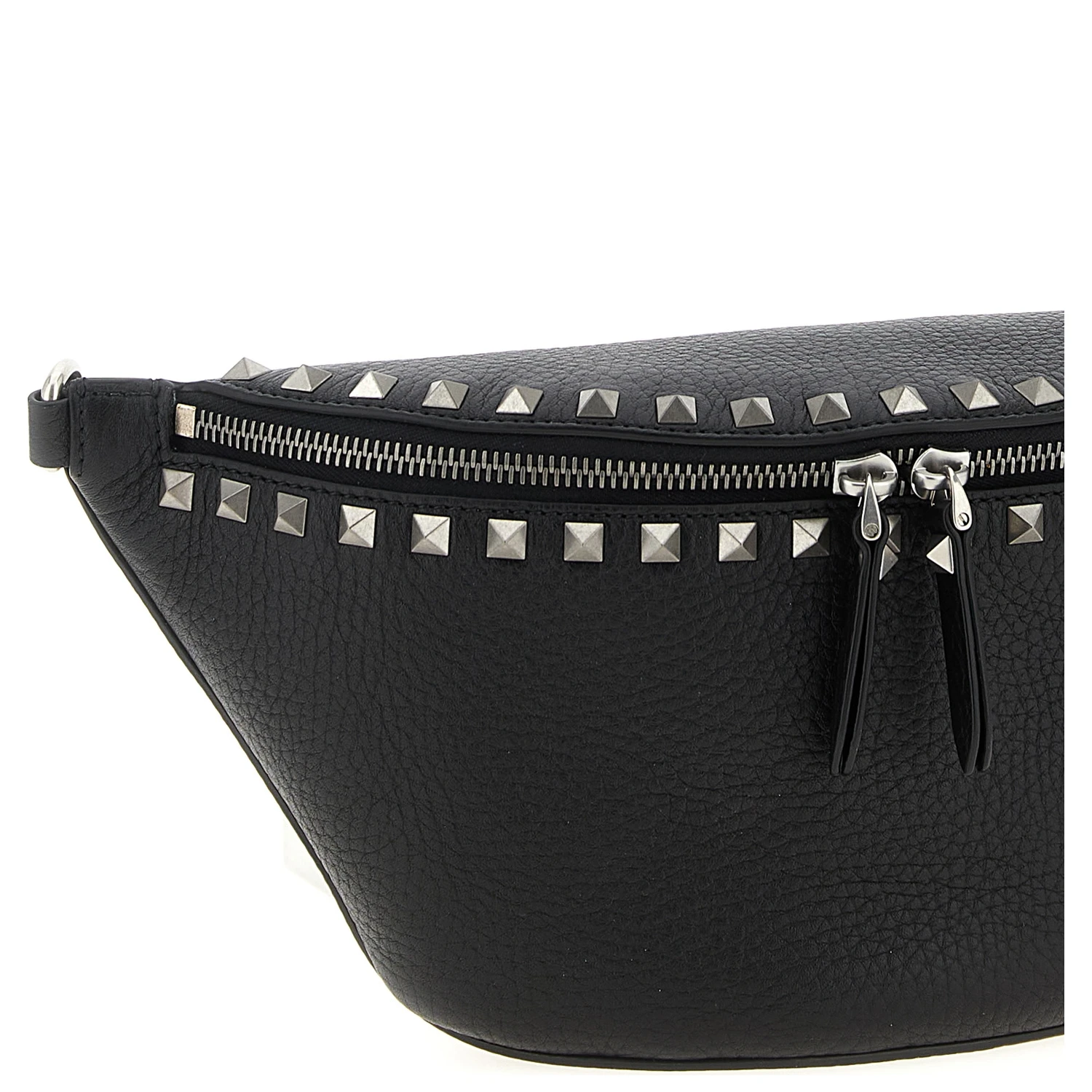 Black Calfskin Crossbody Bag