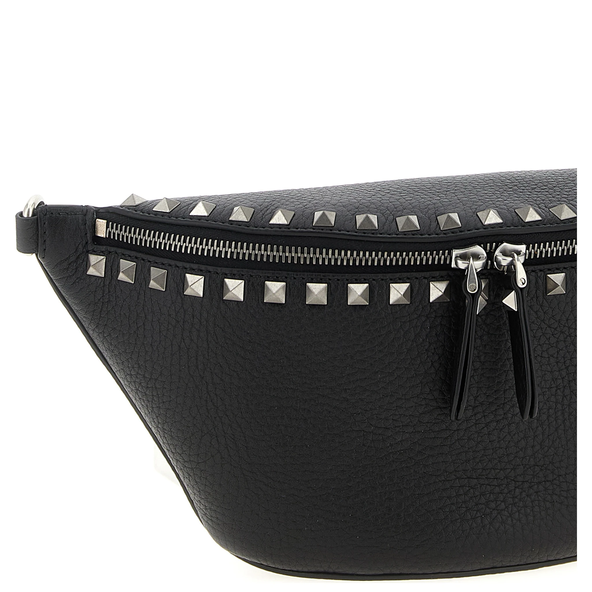 Black Calfskin Crossbody Bag
