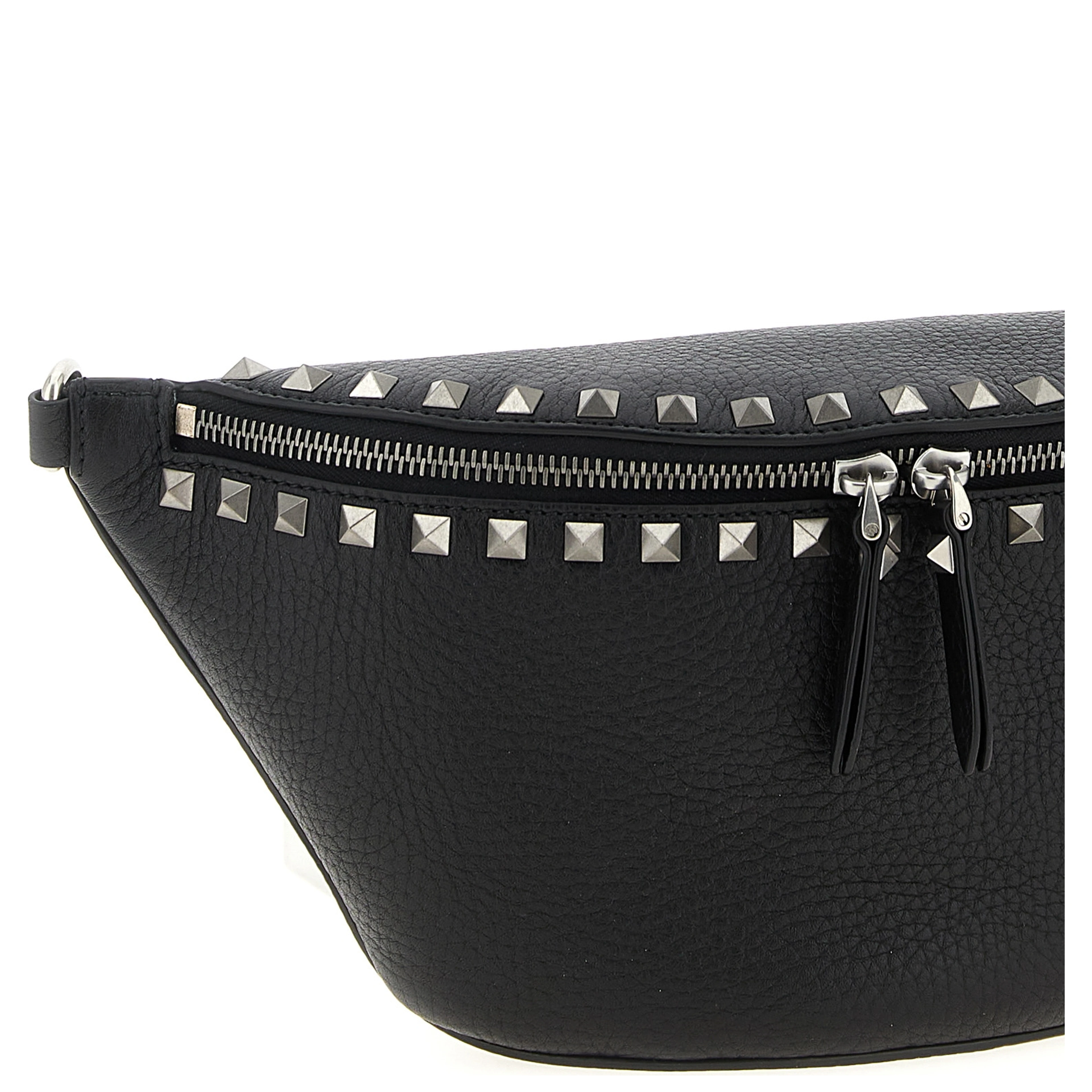 Black Calfskin Crossbody Bag