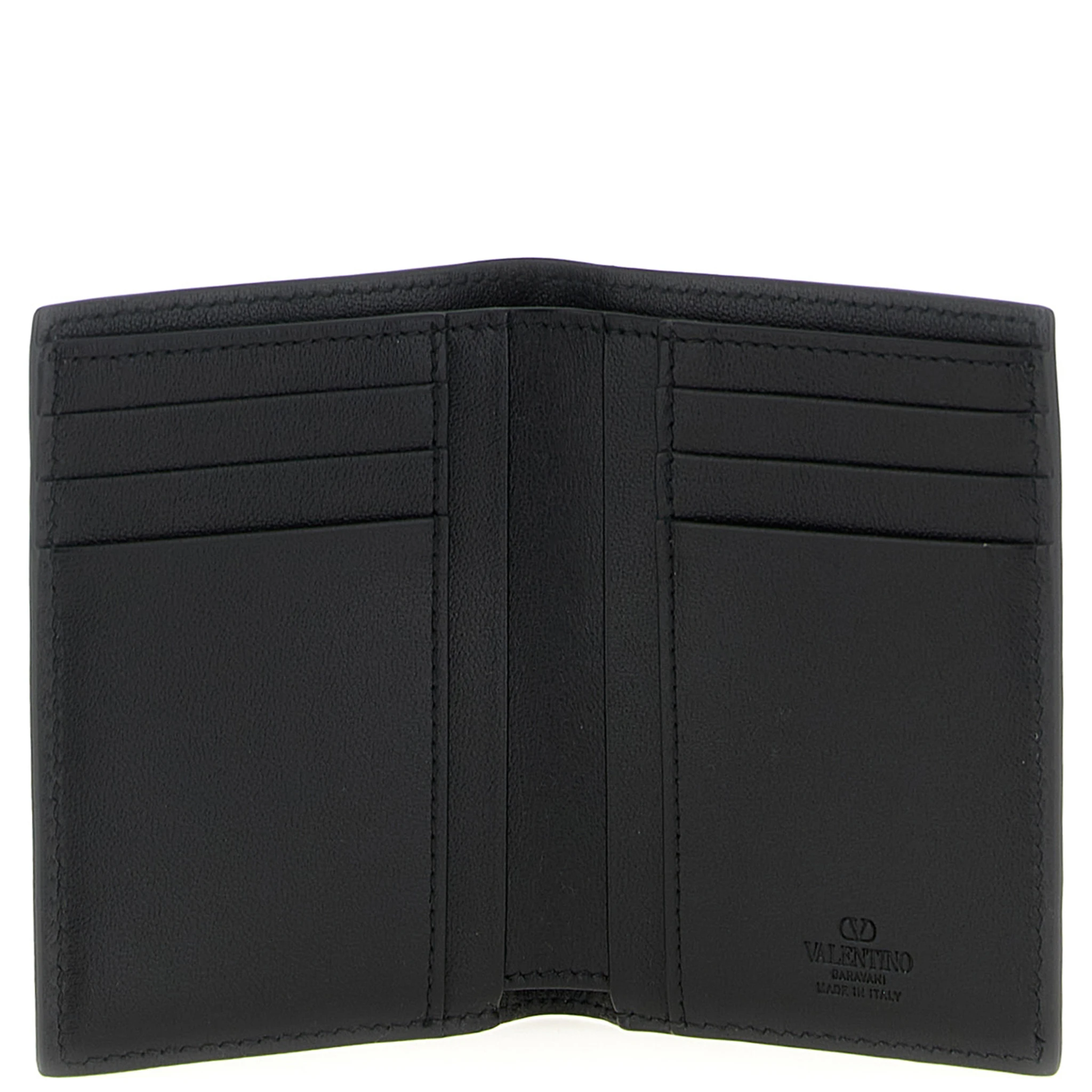 Black Ostrich Skin Cardholder