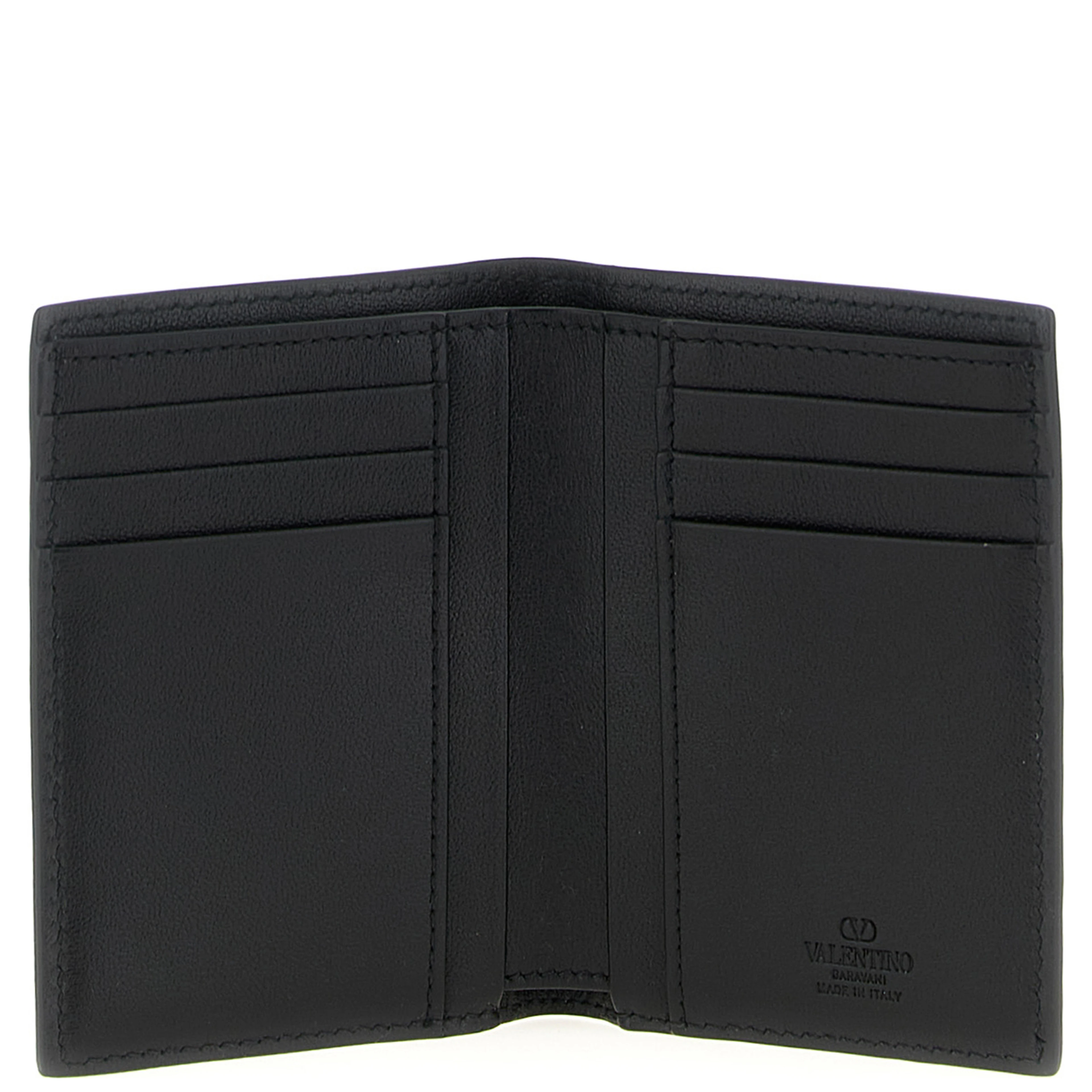 Black Ostrich Skin Cardholder