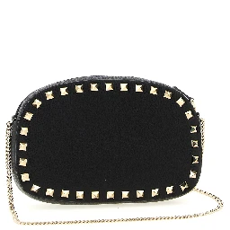 Black Calfskin Crossbody Bag