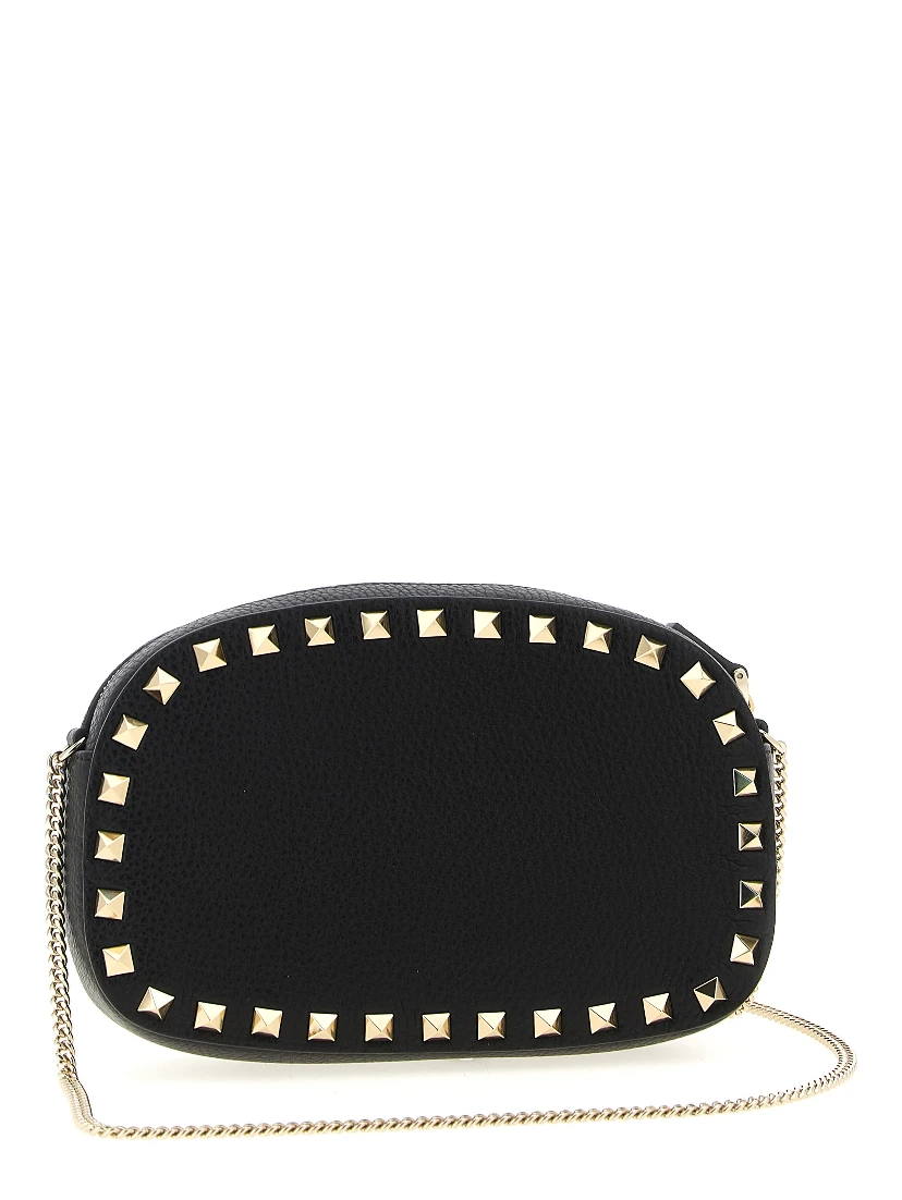 Black Calfskin Crossbody Bag