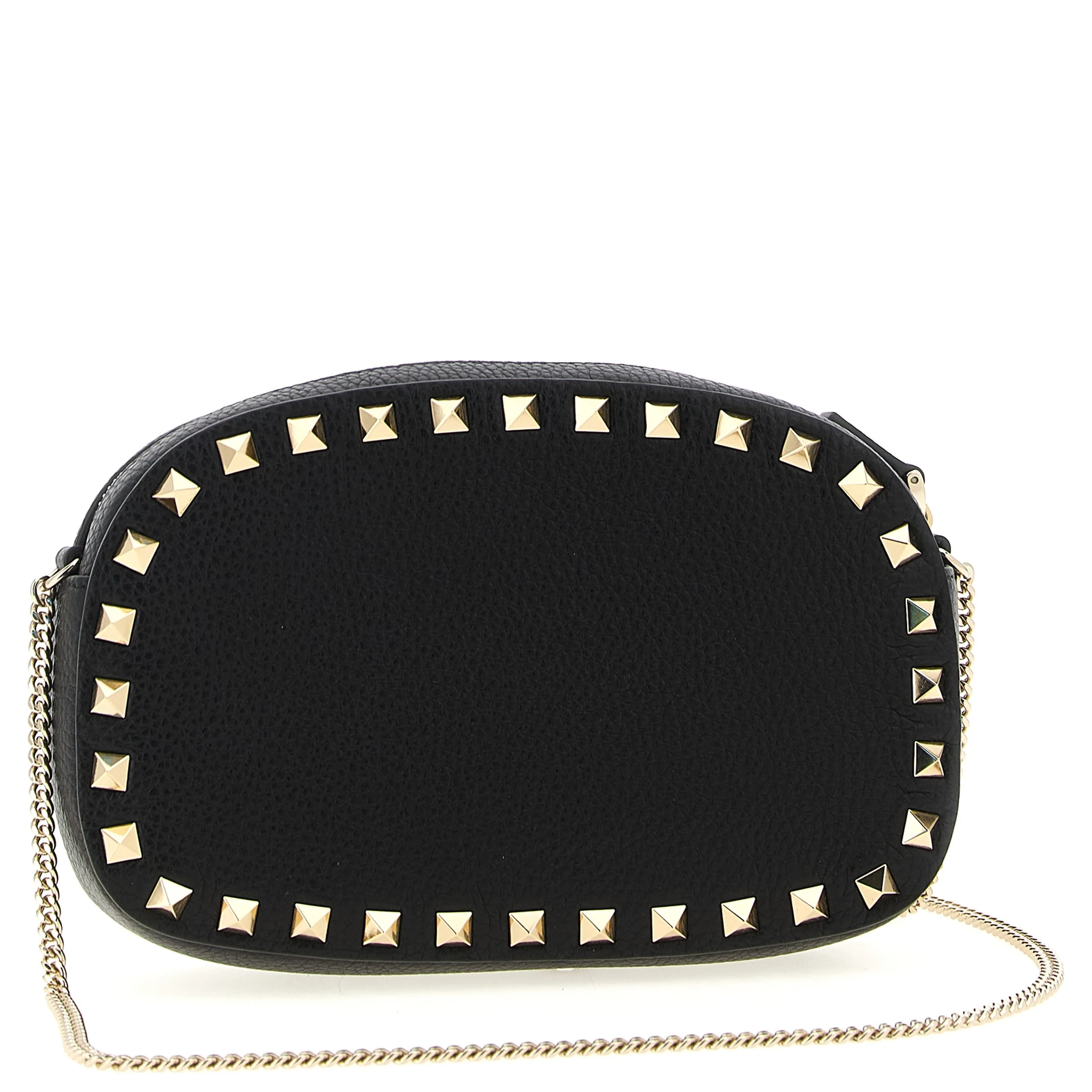 Black Calfskin Crossbody Bag